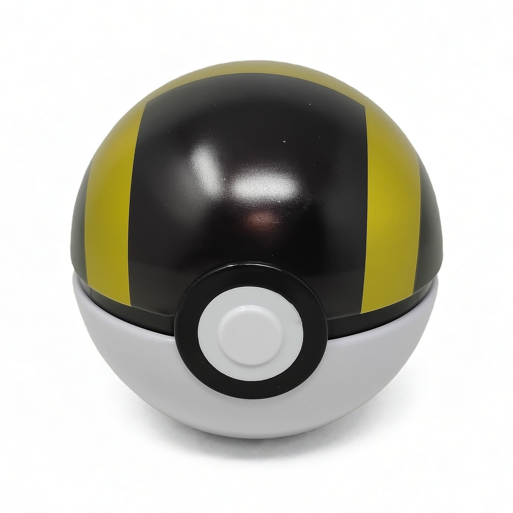Pokémon Ultra Ball Tin TCG Trading Card Game Storage Container Metal Case Empty